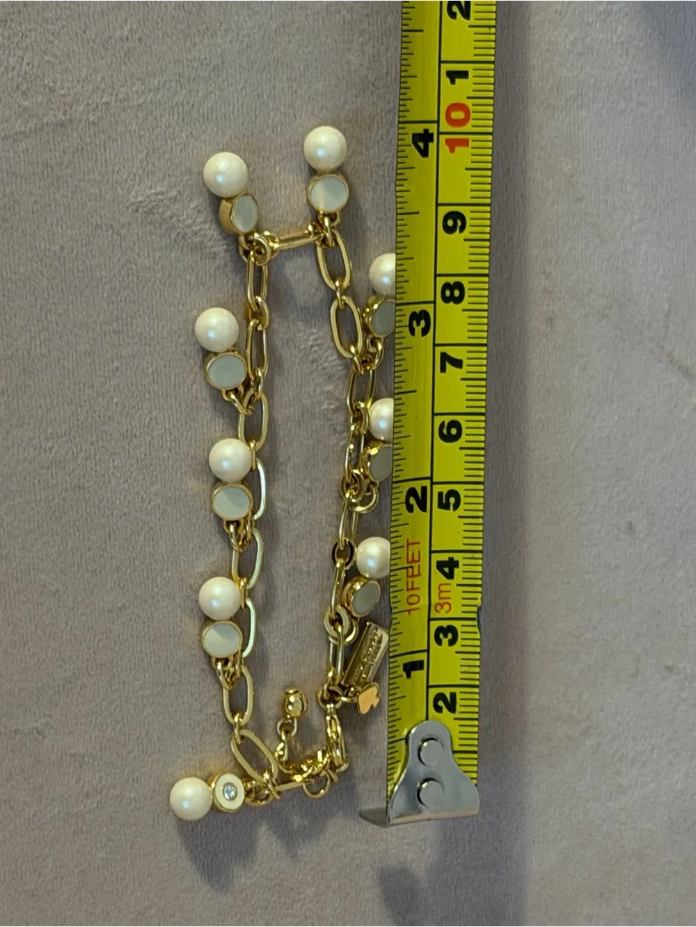 Kate Spade Pearly Delight Charm Bracelet